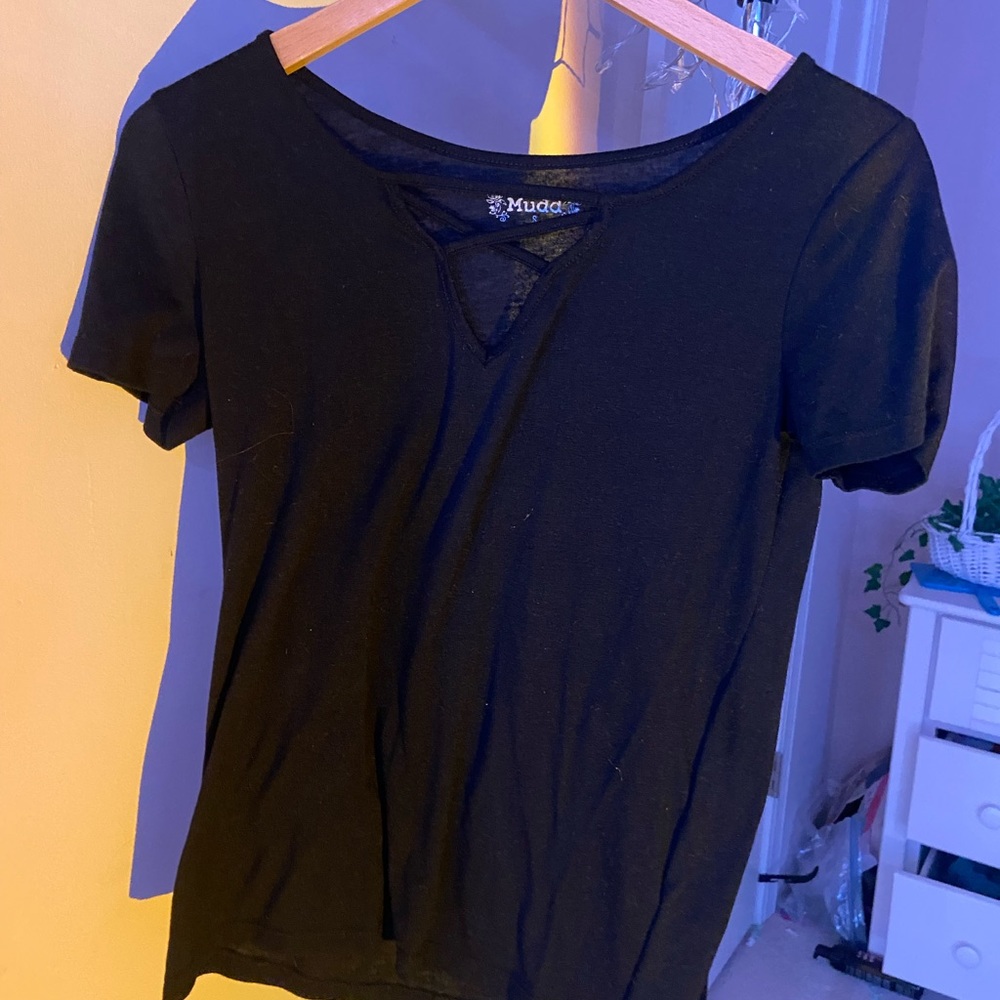 Black cross top